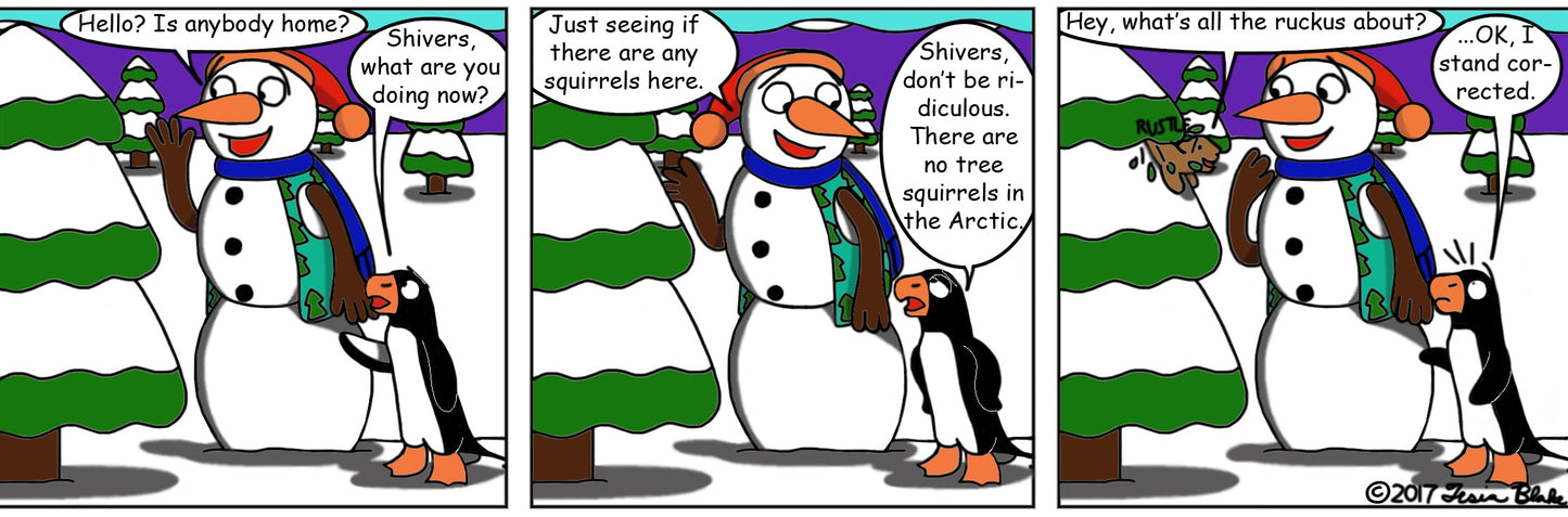 Shivers Goes Squirrelly