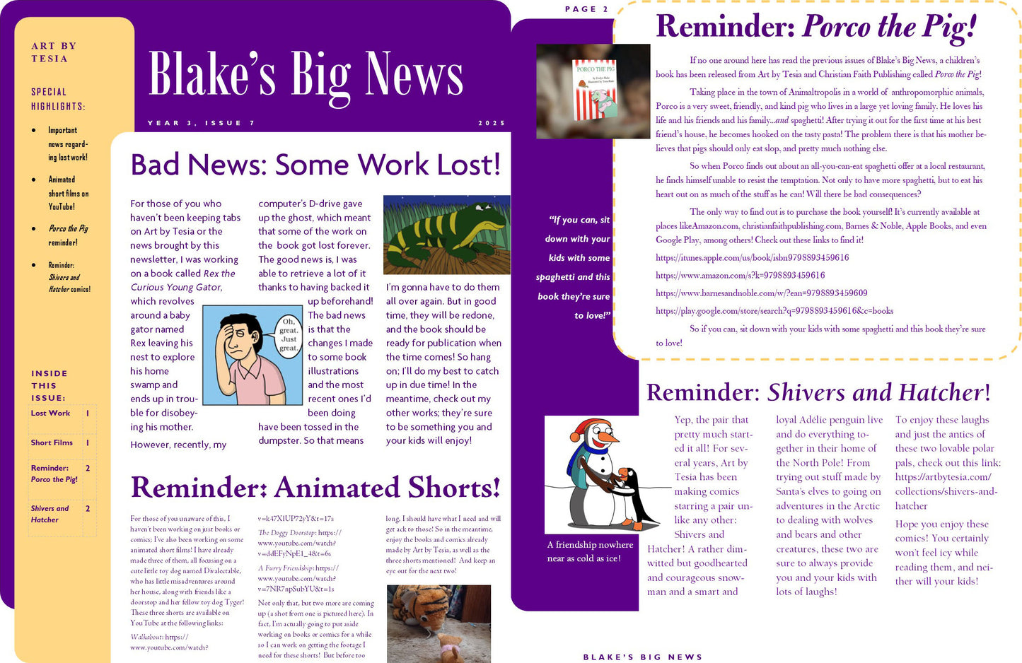 Blake's Big News 22