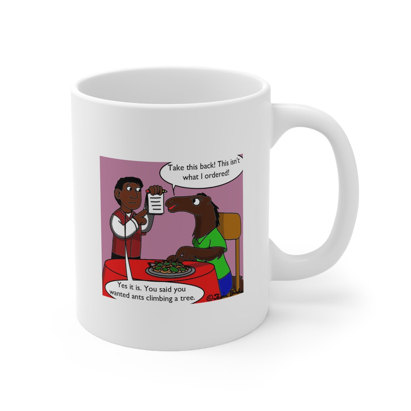 Antsy Comic Mug