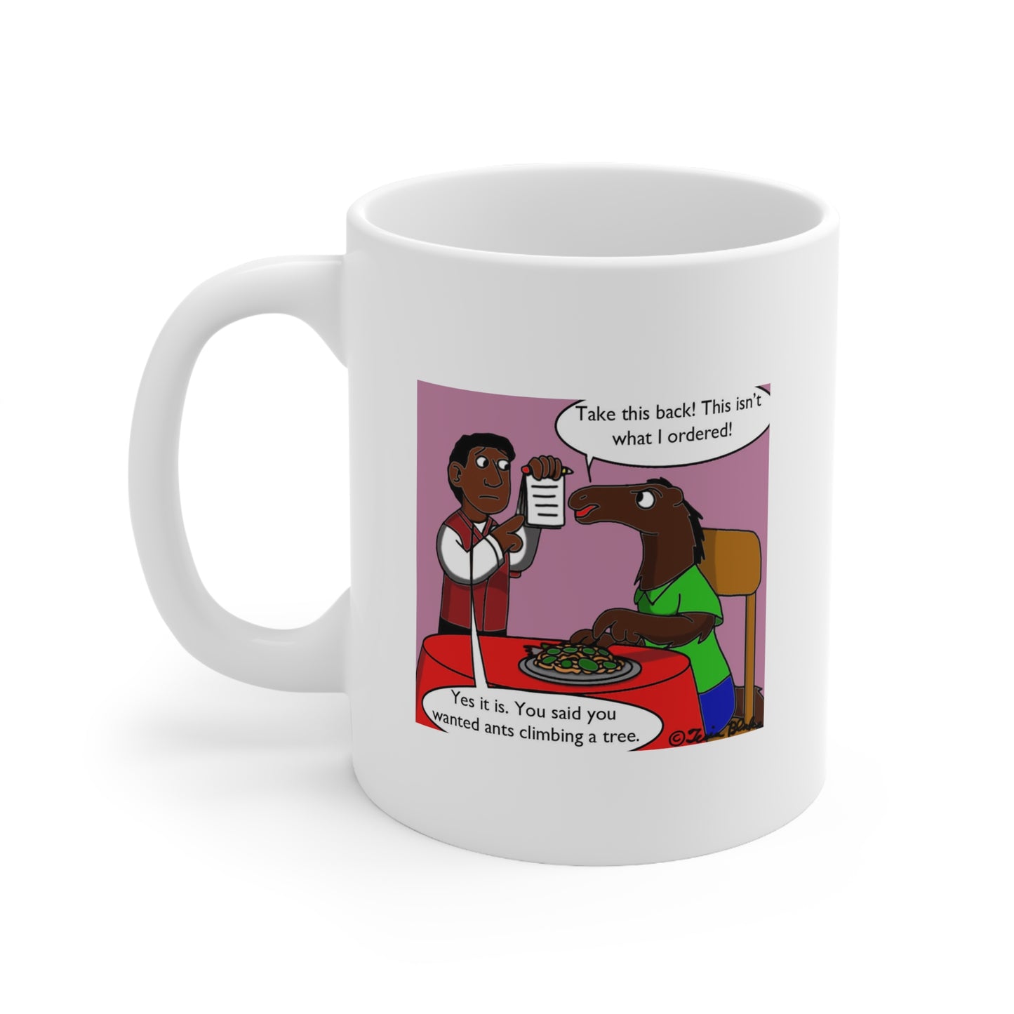 Antsy Comic Mug