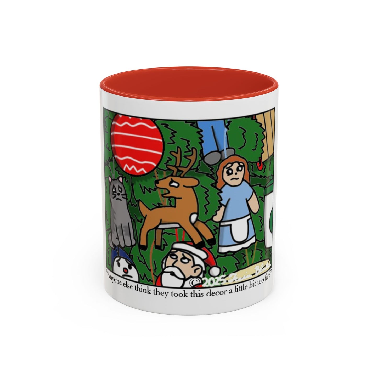 Christmas Funny Mug - Ornamental Ordeal