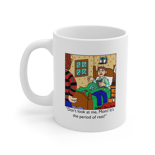 Rest Period Comic Mug