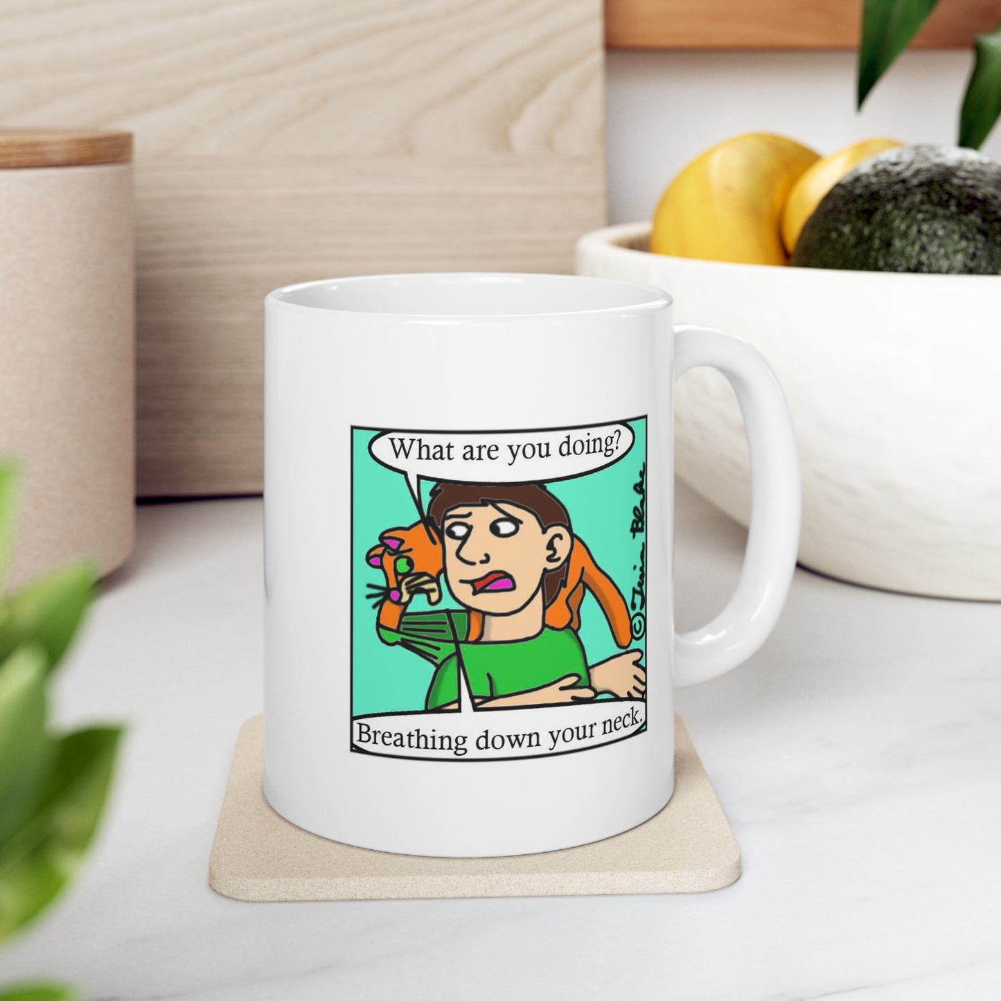 A Breath of a Comic Mug