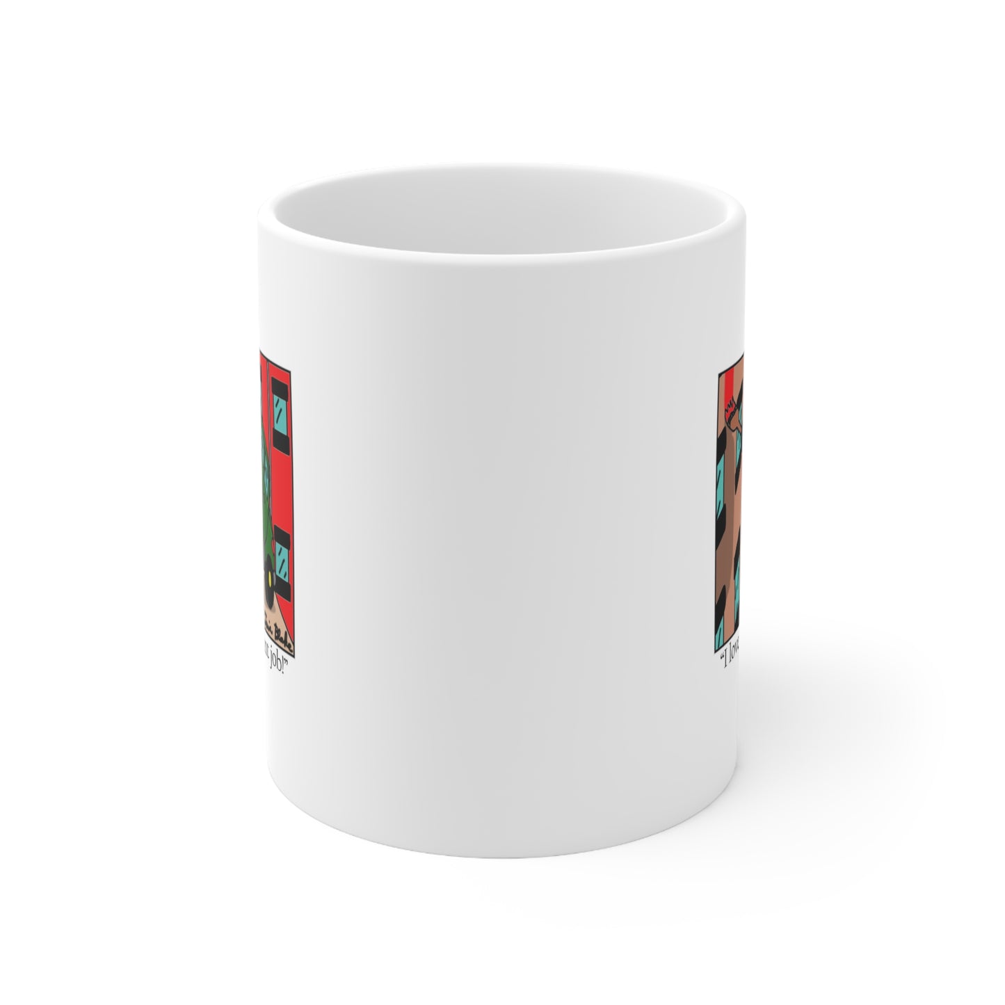 Paint Job Comic Mug