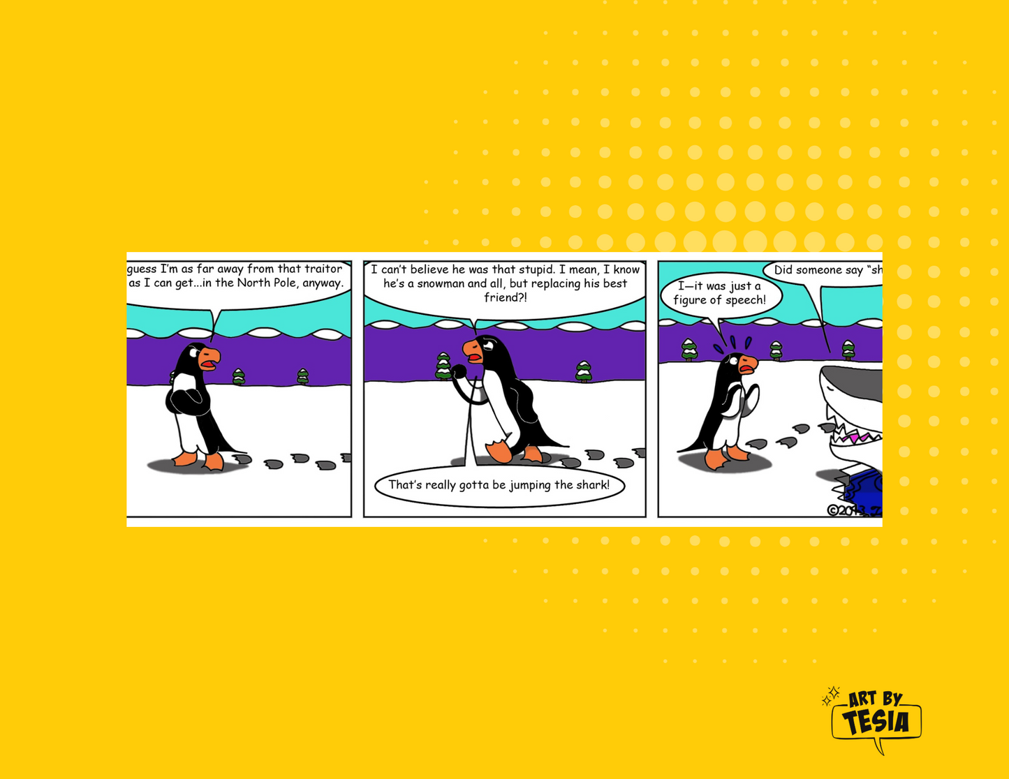 A Penguin Tale Comic Book