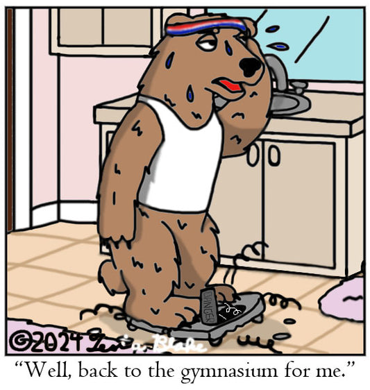 Bear-Ly in Shape