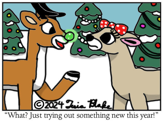 Rudolph Goes Green